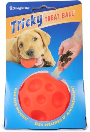 Omega Paw Tricky Treat Ball, Small,...