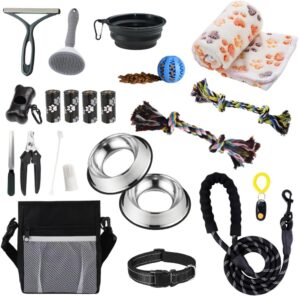 PupLuxe Puppy Starter Kit | Black 2...