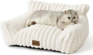 Cat Beds for Indoor Cats, Fluffy Ca...