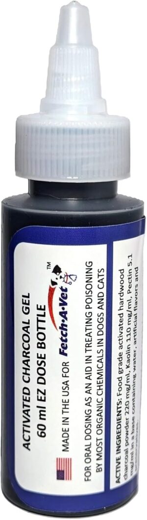 Activated Charcoal Gel 60ml EZ Dose...
