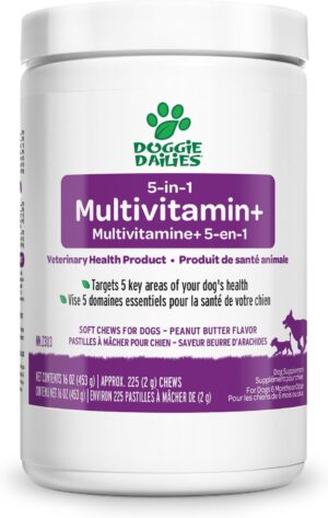 Doggie Dailies 5 in 1 Multivitamin ...