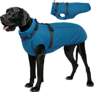 Lelepet Dog Coat with Harness Built...