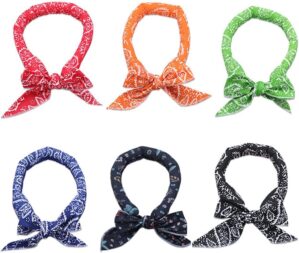 6 Pack Dog Cooling Bandanas, Coolin...