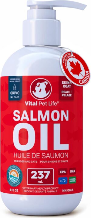 Salmon Oil for Dogs 237 mL – ...