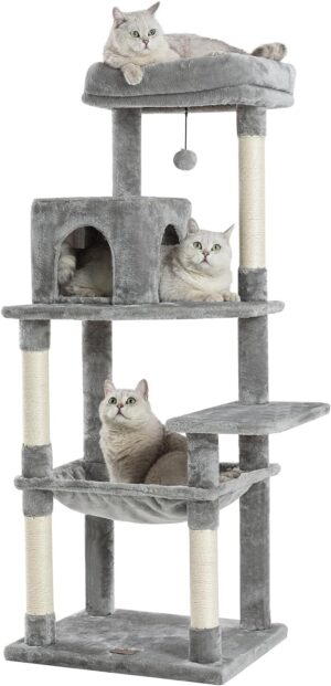 Kilodor 57 Inches Multi-Level Cat T...