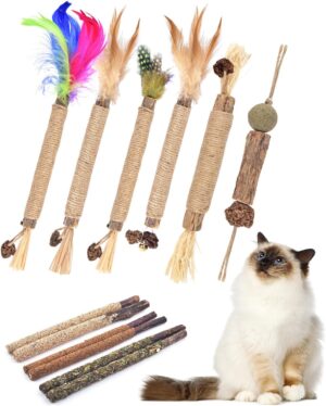 Silvervine Cat Chew Sticks with Nat...