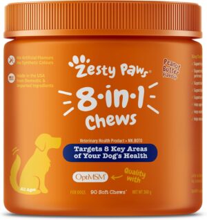 Zesty Paws 8-in-1 Dog Multivitamin ...