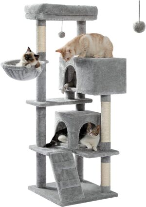 PEQULTI Cat Tree for Large Cats wit...