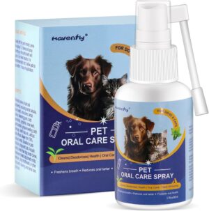 Pet Oral Care Spray, Pet Clean Teet...