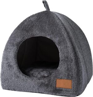 Pet Cave Bed – Warm Cat Bed f...