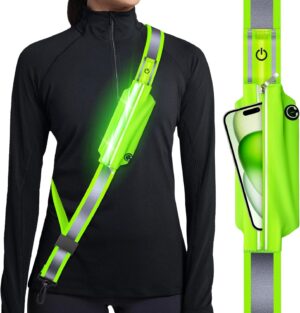 Reflective Sash Gear for Walking at...