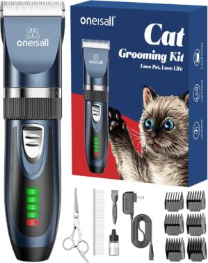 oneisall Quiet Cat Clippers for Mat...