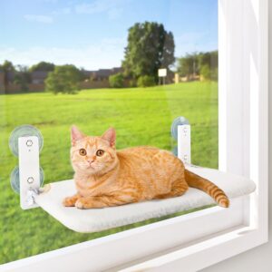 AMOSIJOY Cordless Cat Window Perch ...