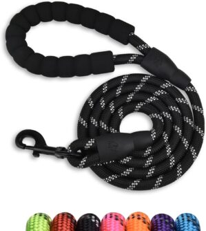 5/6 FT Strong Pet Dog Leash with So...