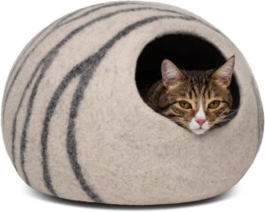 MEOWFIA Cat Cave – Premium Felt C...