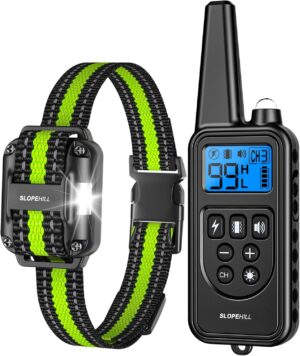 SLOPEHILL Dog Training Collar with ...