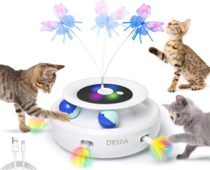 ORSDA Cat Toys Rechargeable, 3 in 1...