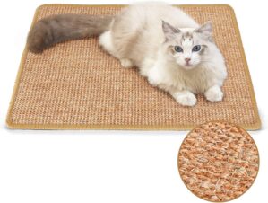 FUKUMARU Cat Scratcher Mat, 60 X 40...