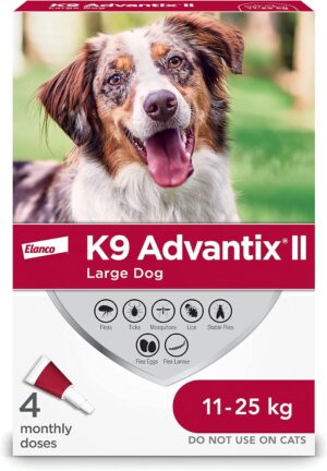 K9 Advantix II Flea and Tick Treatm...