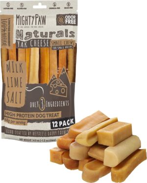 Mighty Paw Yak Cheese Chews for Dog...