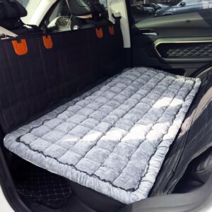 Backseat Pet Bed Mat, Truck Plaid D...