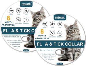 2 Pack Adjustable Collars for Cat, ...