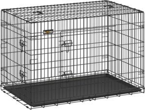 Feandrea Dog Crate, 48-Inch Foldabl...