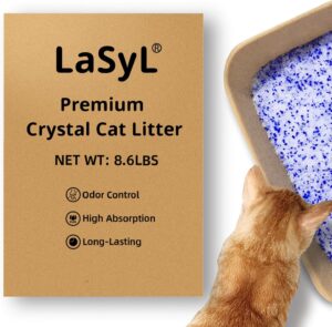 LaSyL Premium Crystal Cat Litter &#...