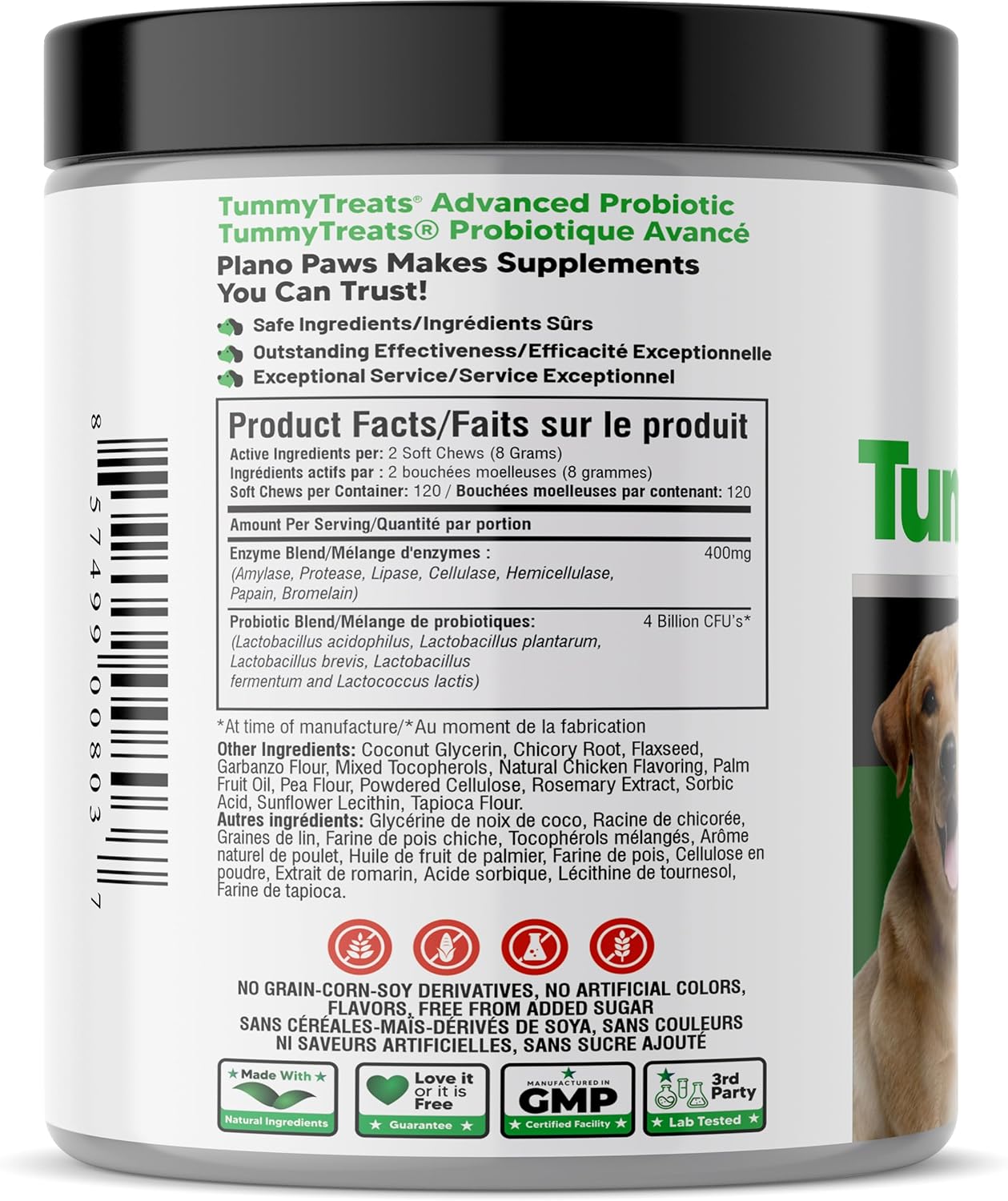 Probiotics for Dogs – Digestive Support Soft Chews with Probiotics, Prebiotics & Digestive Enzymes – Daily Dog Supplement for Puppies & Adult Dogs – 120 Count - Image 7