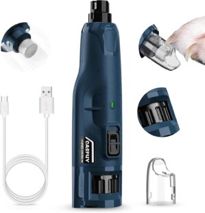 Casfuy Dog Nail Grinder Quiet ̵...