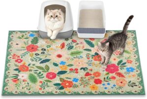 Cat Litter Mat, 89 x 58cm Litter Bo...