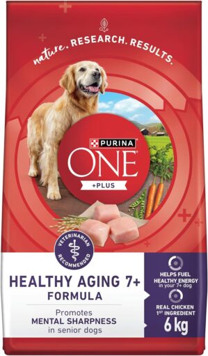 Purina ONE +Plus Dry Senior Dog Foo...