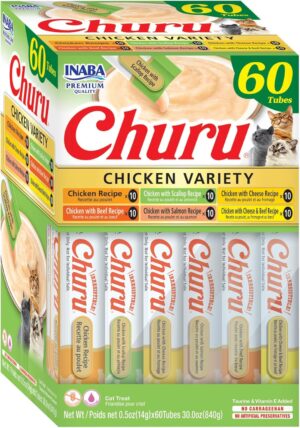 INABA Churu Cat Treats, Lickable, S...