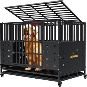 48” Heavy Duty Dog Crate for ...