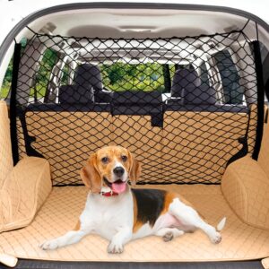 Dog Car Barrier Net Pet Car Divider...