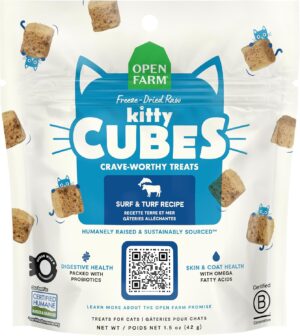 Open Farm, Kitty Cubes, Freeze Drie...