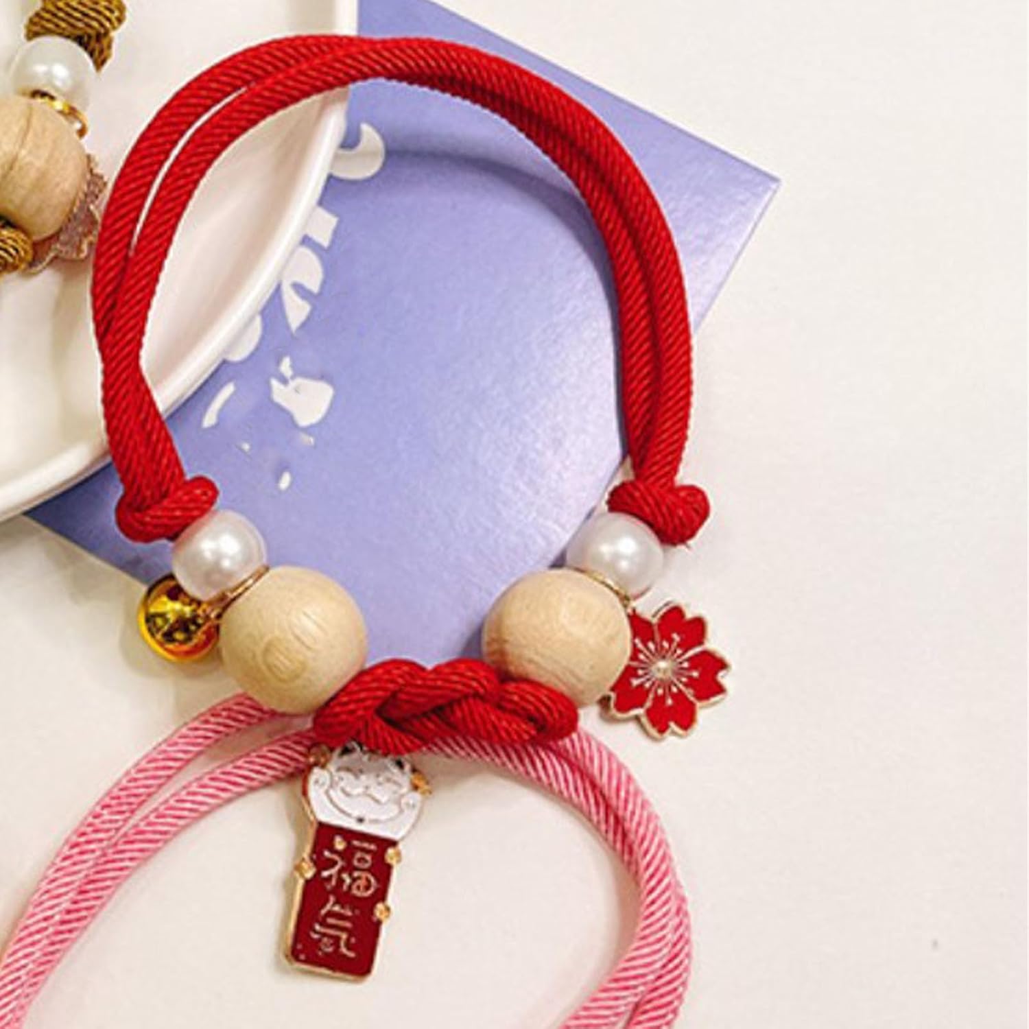 Pet Collars, Camphor Wood Flea Lice Control Collar Adjustment 18-32cm for Cats Dogs, Comfortable AntiFlea Prevention, Repelling Collar (Red S) - Image 3