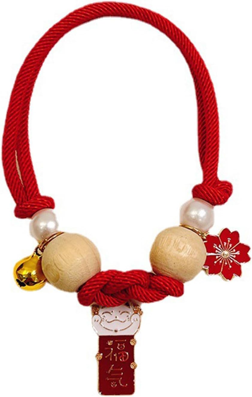 Pet Collars, Camphor Wood Flea Lice Control Collar Adjustment 18-32cm for Cats Dogs, Comfortable AntiFlea Prevention, Repelling Collar (Red S) - Image 8