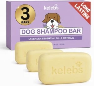 Kelebs Natural Dog Shampoo Bar Anti...