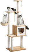 Made4Pets Wood Modern Cat Tree for ...