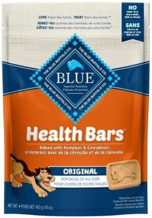 Blue Buffalo Health Bars, Pumpkin &...