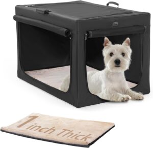 Petsfit Soft Sided Dog Crate, Porta...
