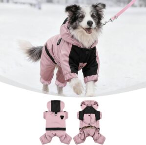 Small Dog Winter Coat with Hood 4 L...