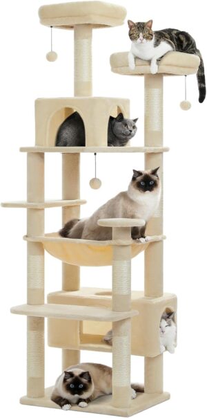 PAWZ Road Large Cat Tree, 72 Inches...