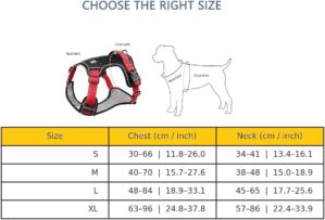 Reflective Dog Harness – Colorful...
