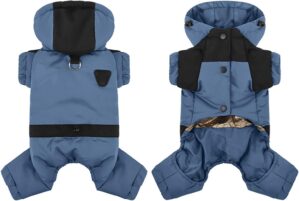 Small Dog Winter Coat with Hood ...