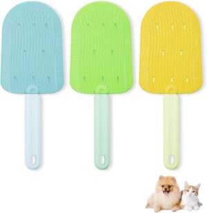 3Pcs Cat Brush for Shedding, Cat Co...