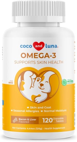 Omega 3 Fish Oil for Dogs – 1...