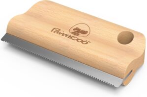 Pawaboo Deshedding Brush for Dogs &...