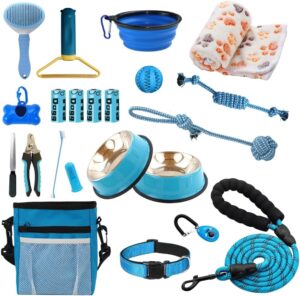PupLuxe Puppy Starter Kit Blue 22 P...